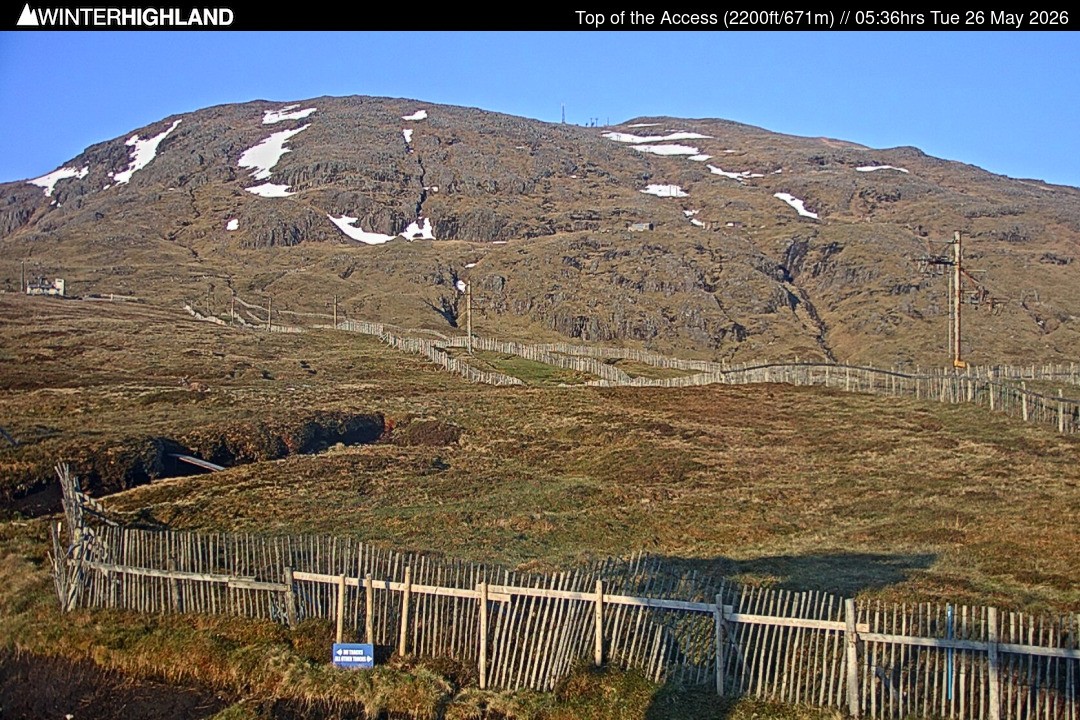 Archiv Foto Webcam Glencoe Mountain - Schottland - Sessellift