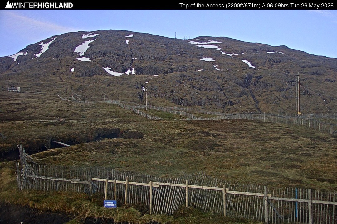 Archiv Foto Webcam Glencoe Mountain - Schottland - Sessellift
