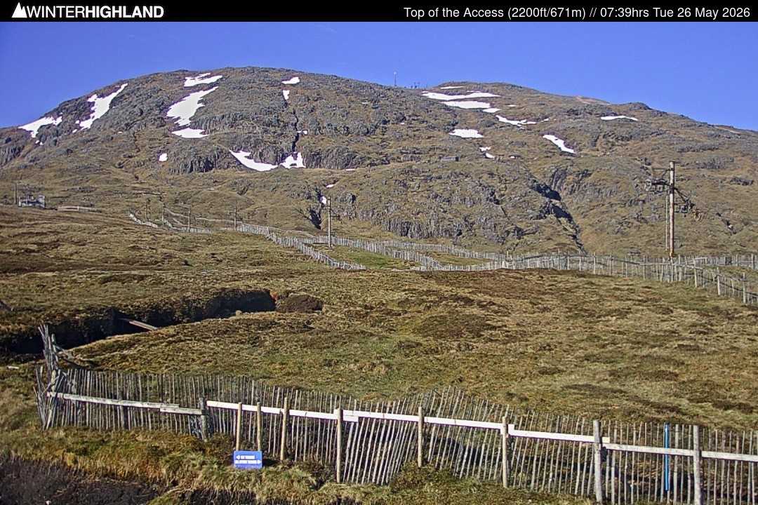 Archiv Foto Webcam Glencoe Mountain - Schottland - Sessellift