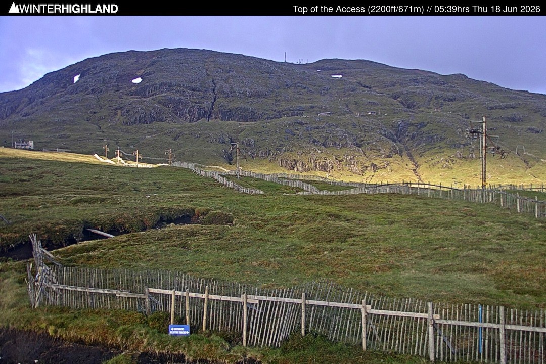 Archiv Foto Webcam Glencoe Mountain - Schottland - Sessellift