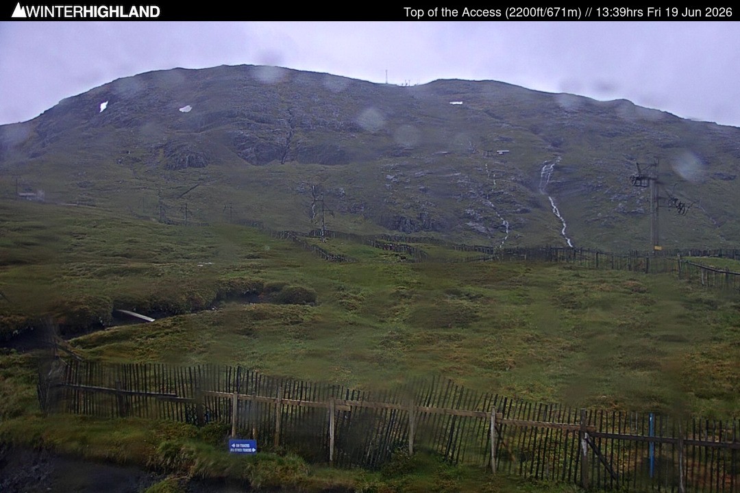 Archived image Webcam Glencoe Mountain - Scotland - Chairlift