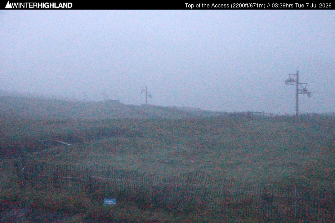Archiv Foto Webcam Glencoe Mountain - Schottland - Sessellift