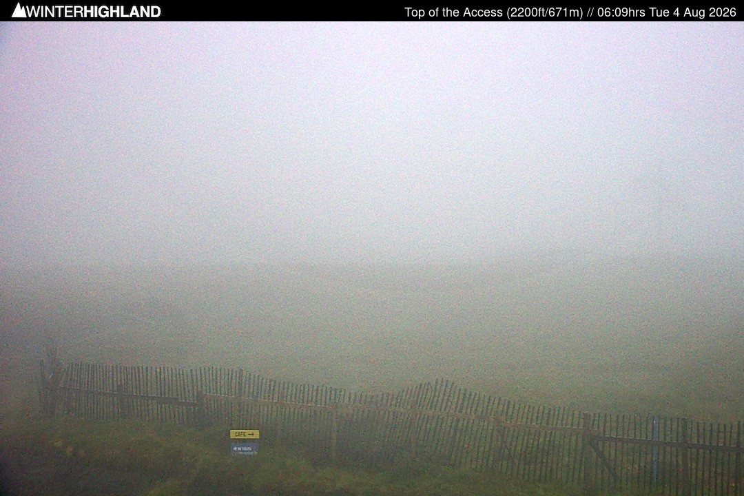 Archived image Webcam Glencoe Mountain - Scotland - Chairlift