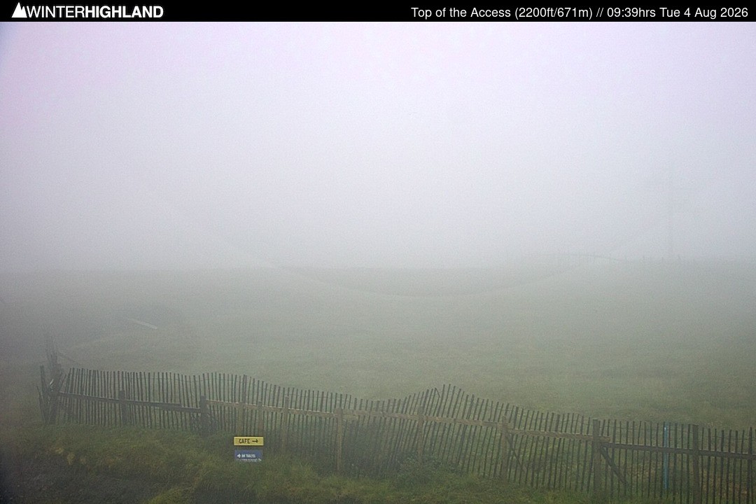 Archived image Webcam Glencoe Mountain - Scotland - Chairlift