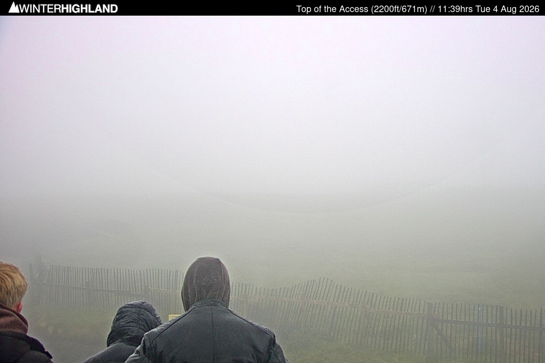 Archived image Webcam Glencoe Mountain - Scotland - Chairlift