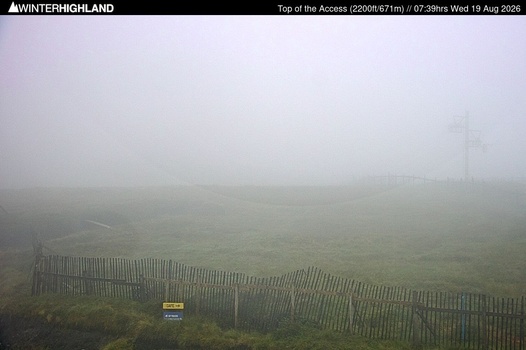 Archiv Foto Webcam Glencoe Mountain - Schottland - Sessellift