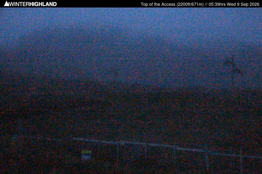 Archived image Webcam Glencoe Mountain - Scotland - Chairlift