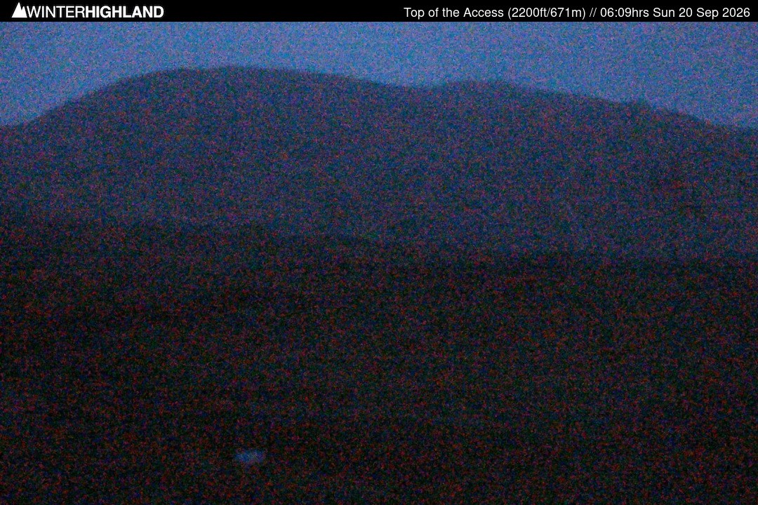 Archived image Webcam Glencoe Mountain - Scotland - Chairlift