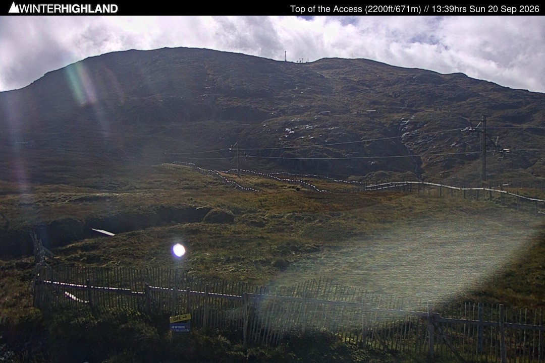 Archived image Webcam Glencoe Mountain - Scotland - Chairlift
