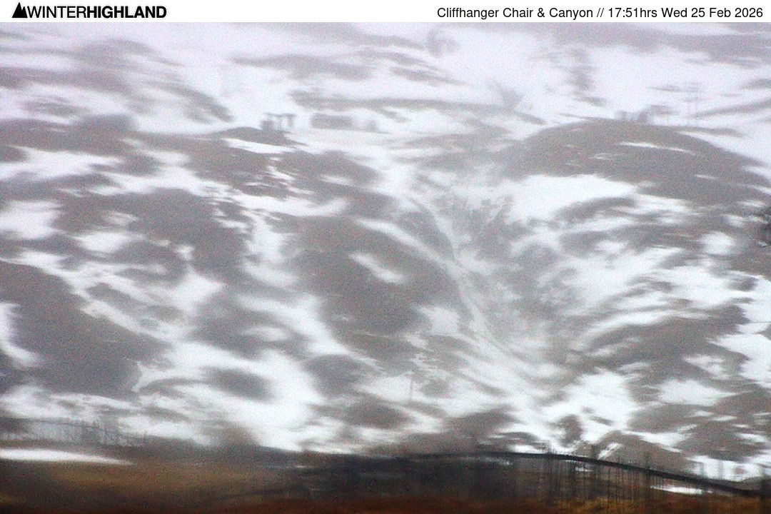 Archiv Foto Webcam Glencoe Mountain - Cliffhanger Sessellift