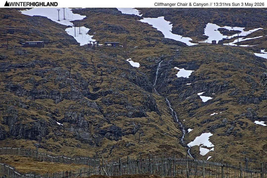 Archiv Foto Webcam Glencoe Mountain - Cliffhanger Sessellift
