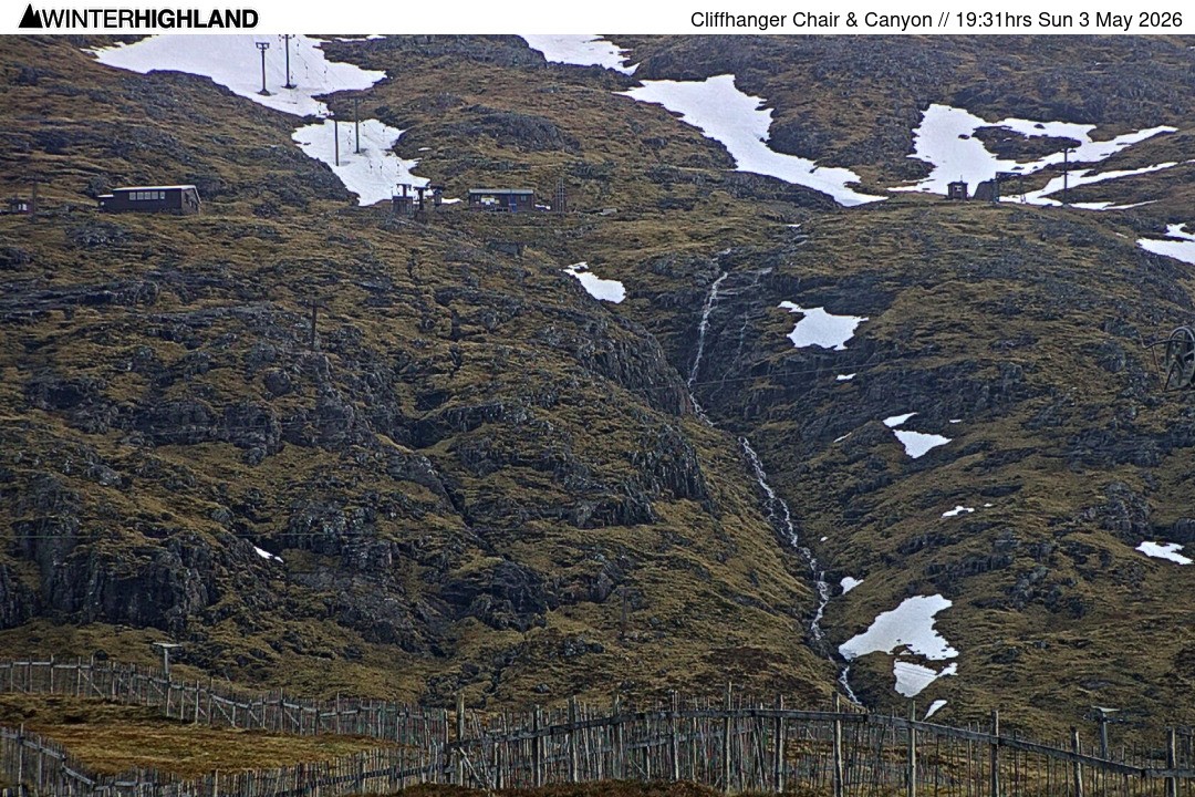 Archiv Foto Webcam Glencoe Mountain - Cliffhanger Sessellift