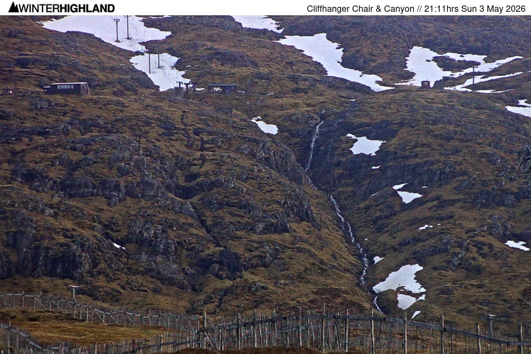 Archiv Foto Webcam Glencoe Mountain - Cliffhanger Sessellift