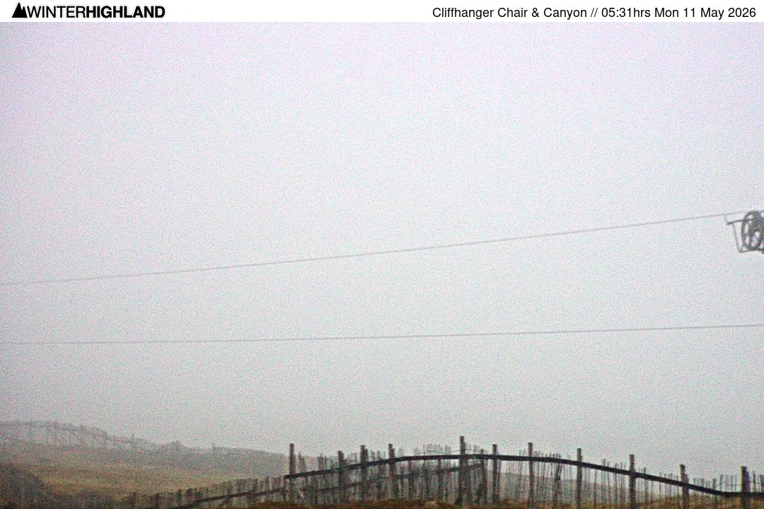 Archiv Foto Webcam Glencoe Mountain - Cliffhanger Sessellift