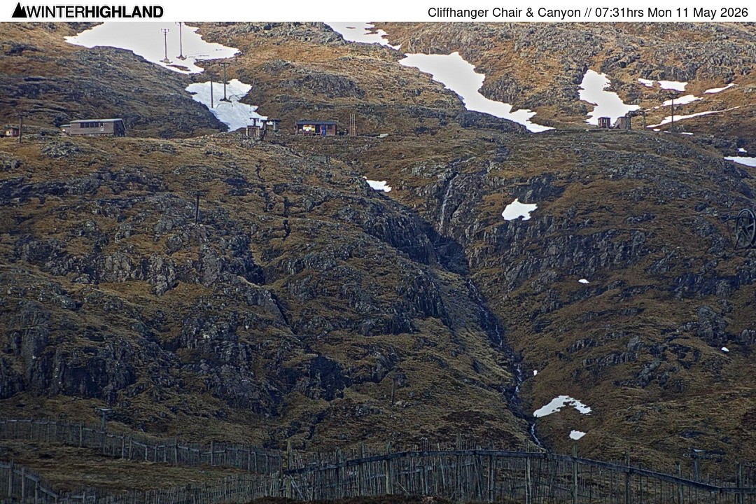 Archiv Foto Webcam Glencoe Mountain - Cliffhanger Sessellift