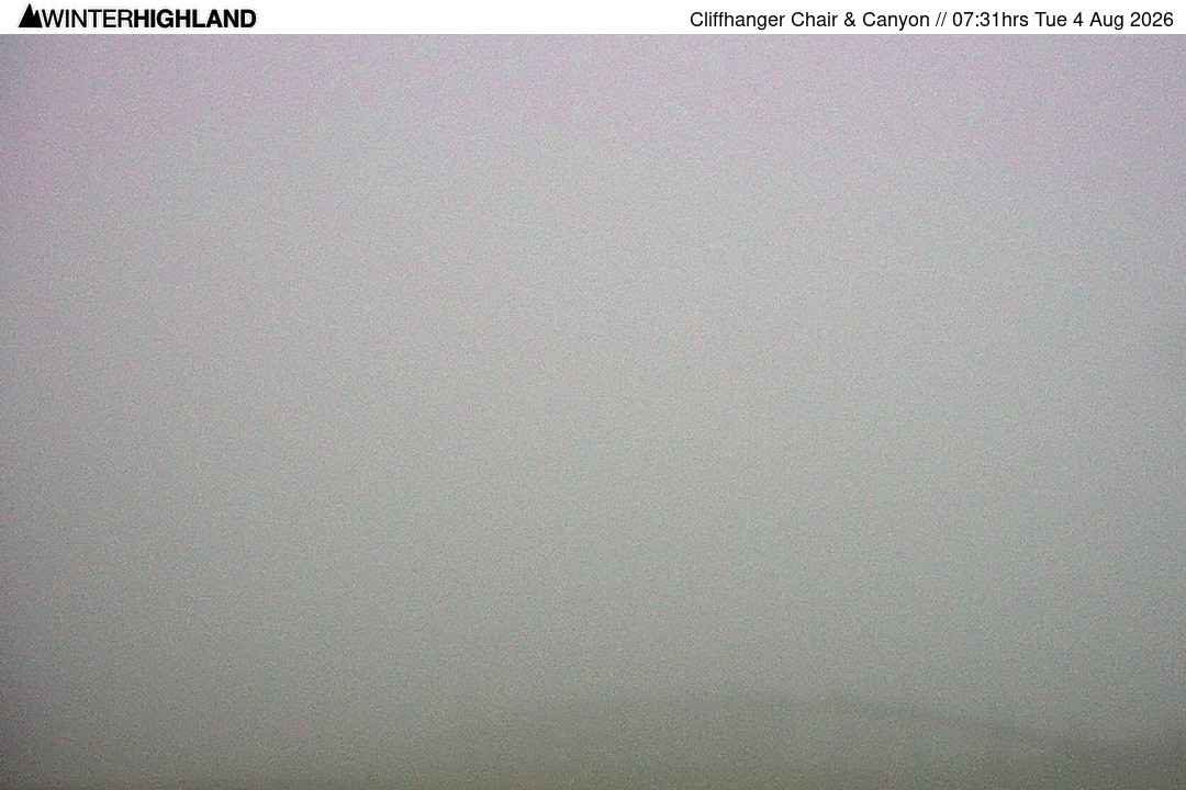 Archived image Webcam Glencoe Mountain - Cliffhanger Chairlift