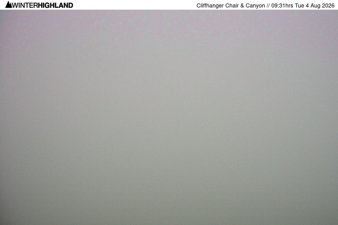 Archived image Webcam Glencoe Mountain - Cliffhanger Chairlift