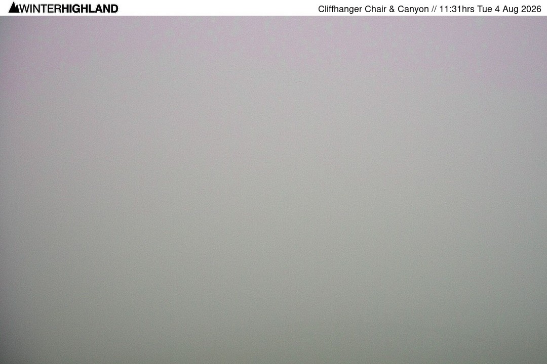 Archived image Webcam Glencoe Mountain - Cliffhanger Chairlift