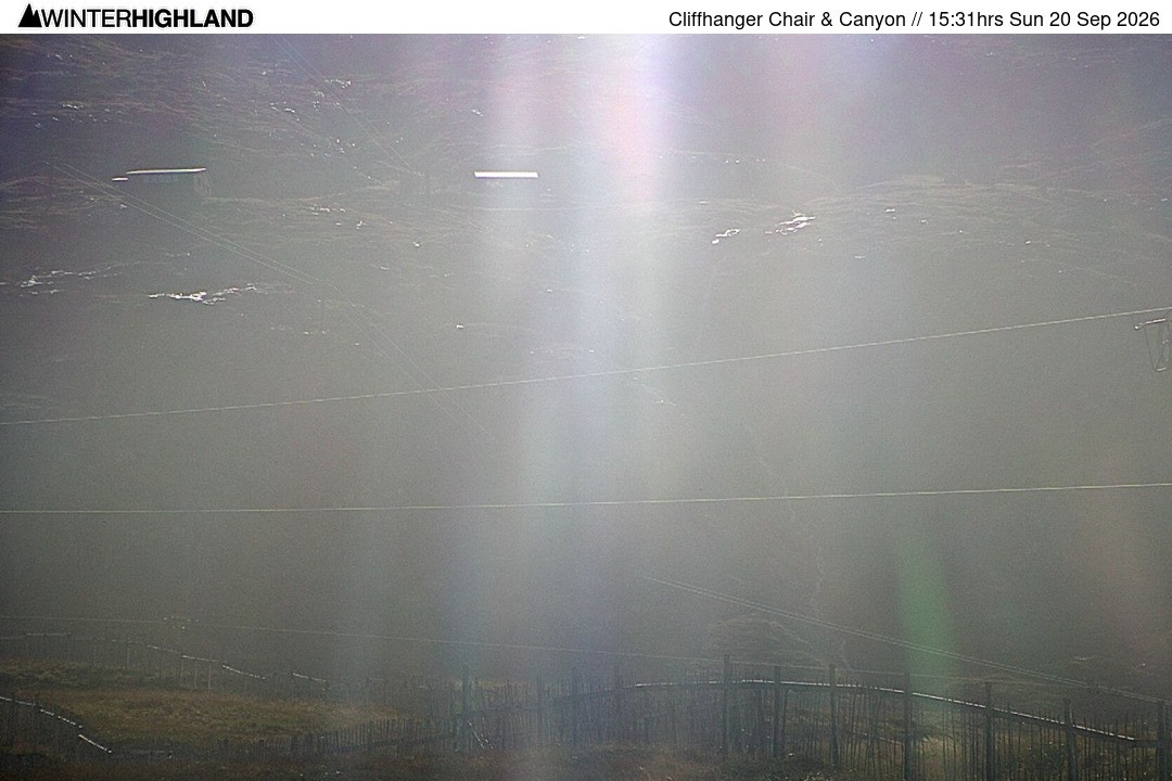 Archived image Webcam Glencoe Mountain - Cliffhanger Chairlift