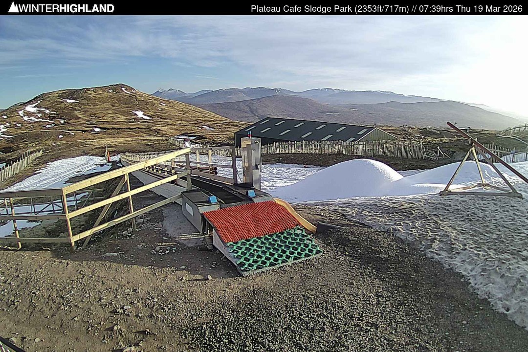Archiv Foto Webcam Glencoe Mountain (Schottland) - Plateau Cafe