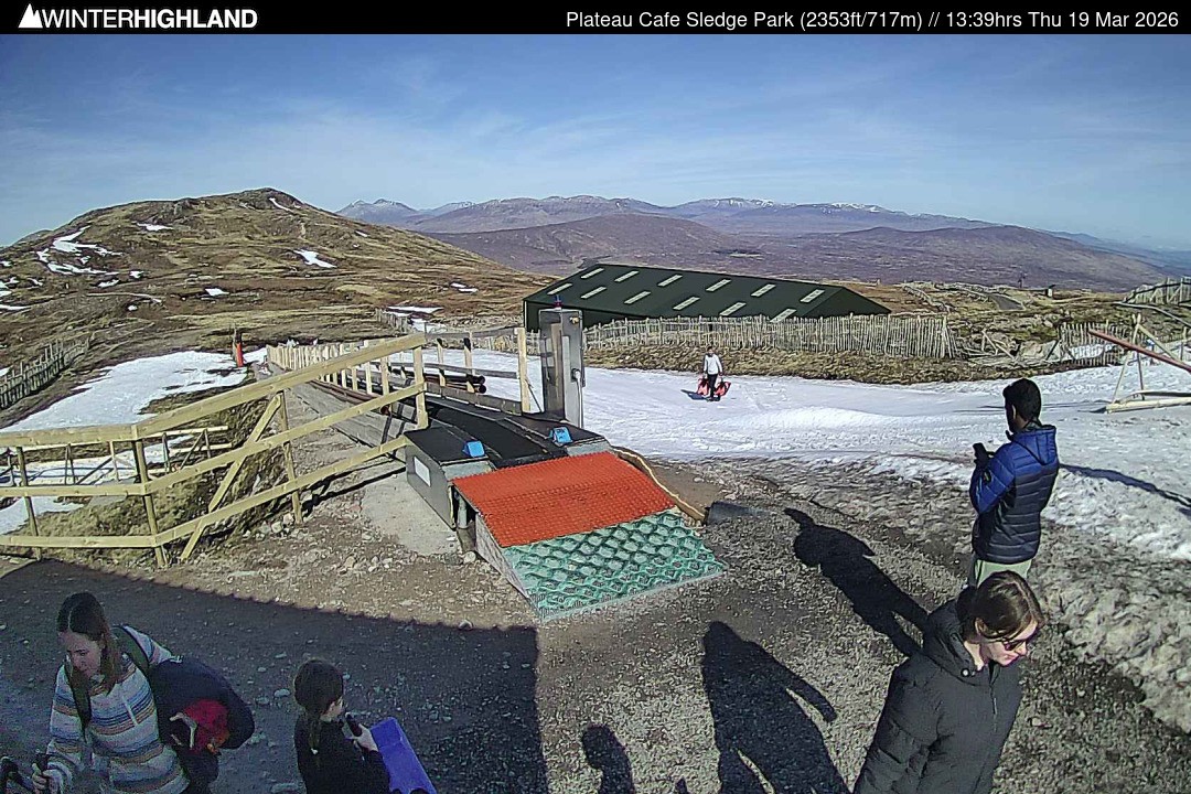 Archiv Foto Webcam Glencoe Mountain (Schottland) - Plateau Cafe
