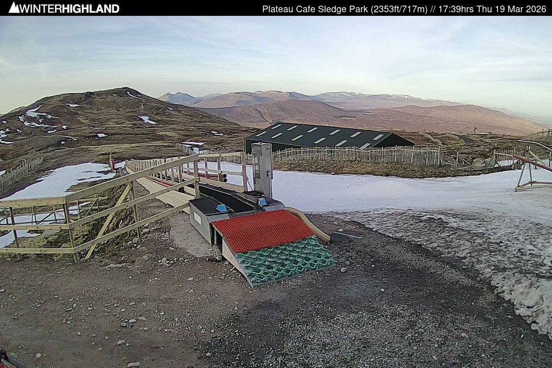 Archiv Foto Webcam Glencoe Mountain (Schottland) - Plateau Cafe