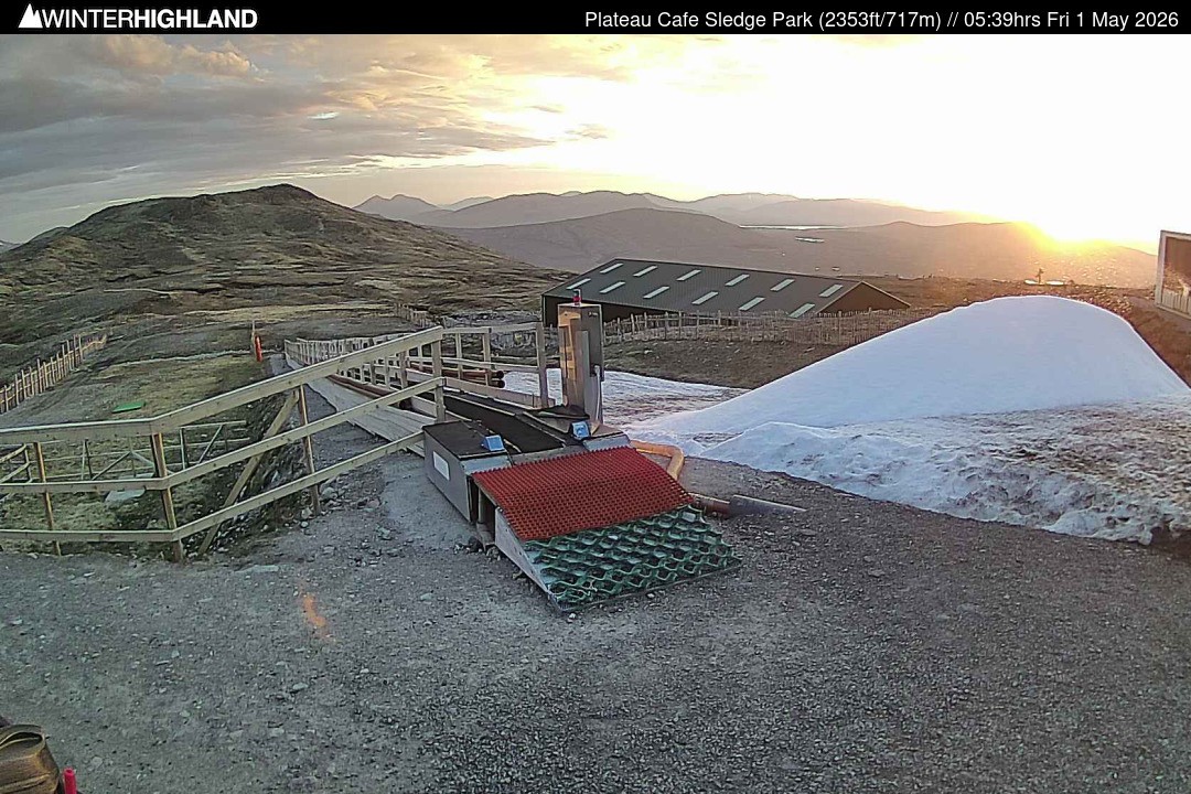 Archiv Foto Webcam Glencoe Mountain (Schottland) - Plateau Cafe