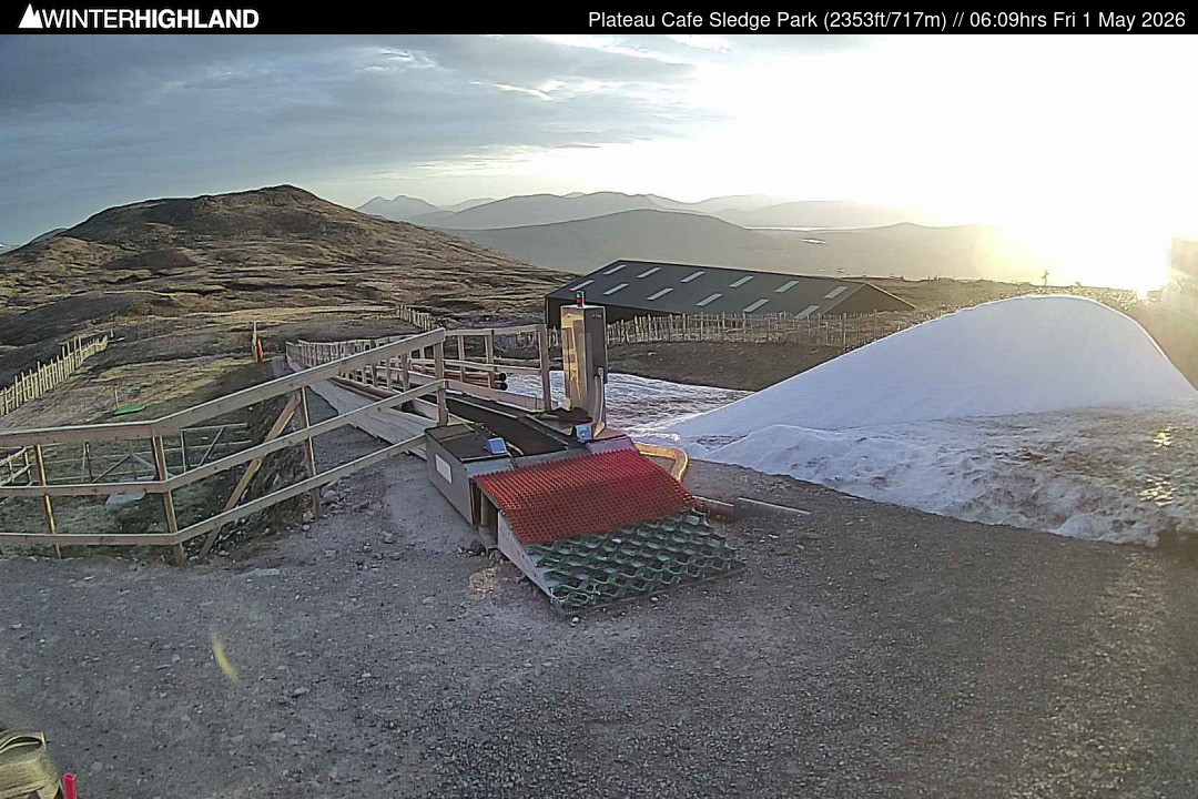 Archiv Foto Webcam Glencoe Mountain (Schottland) - Plateau Cafe