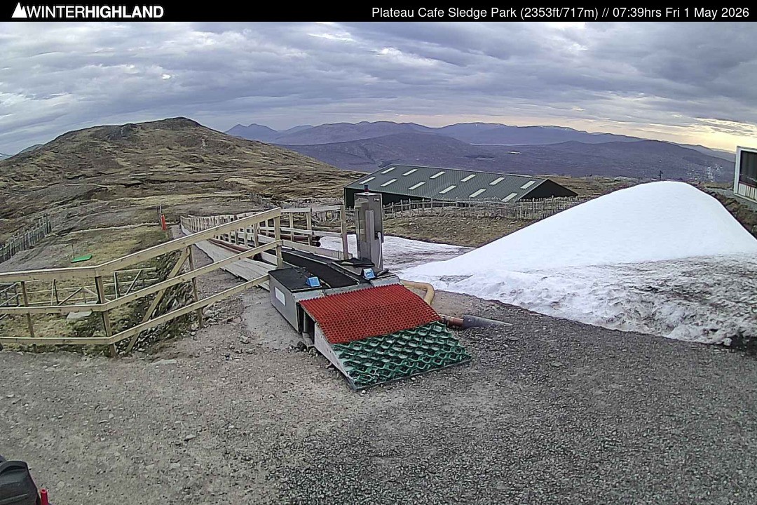 Archiv Foto Webcam Glencoe Mountain (Schottland) - Plateau Cafe