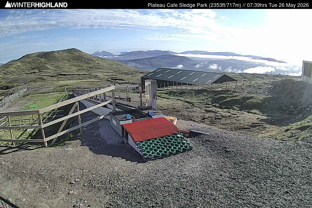 Archiv Foto Webcam Glencoe Mountain (Schottland) - Plateau Cafe