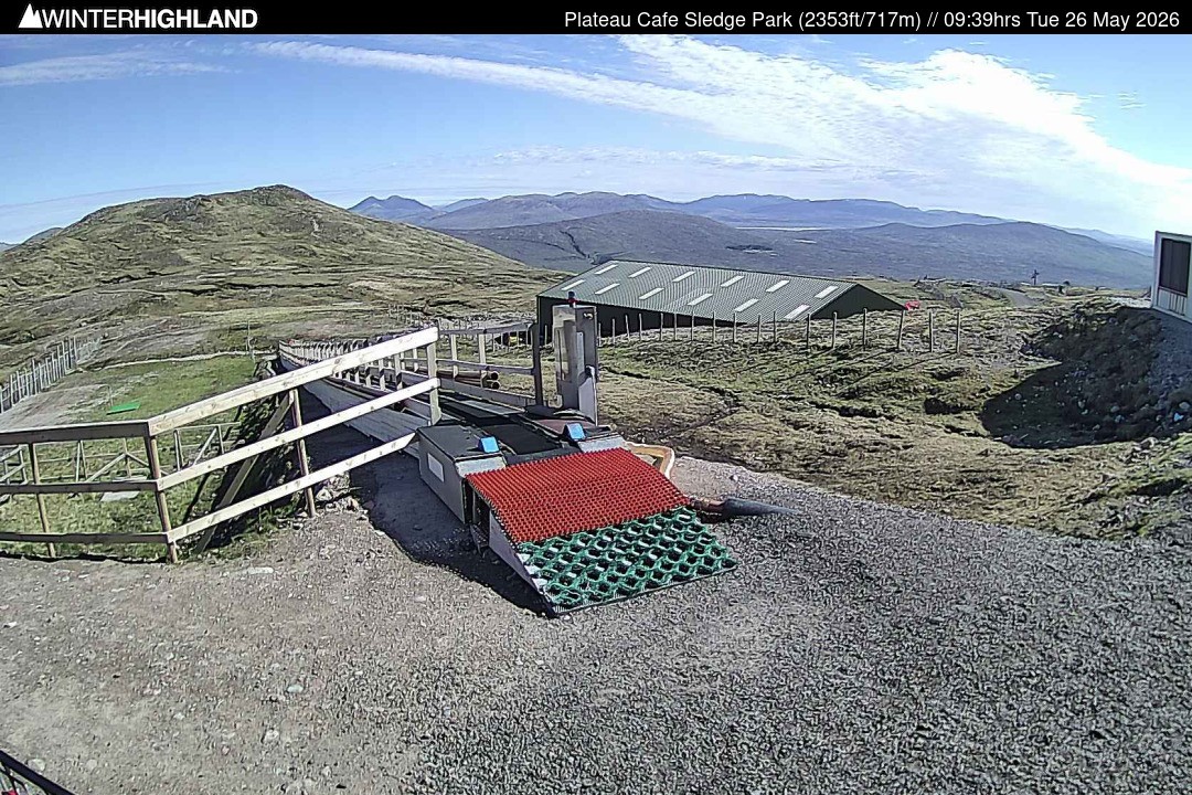 Archiv Foto Webcam Glencoe Mountain (Schottland) - Plateau Cafe