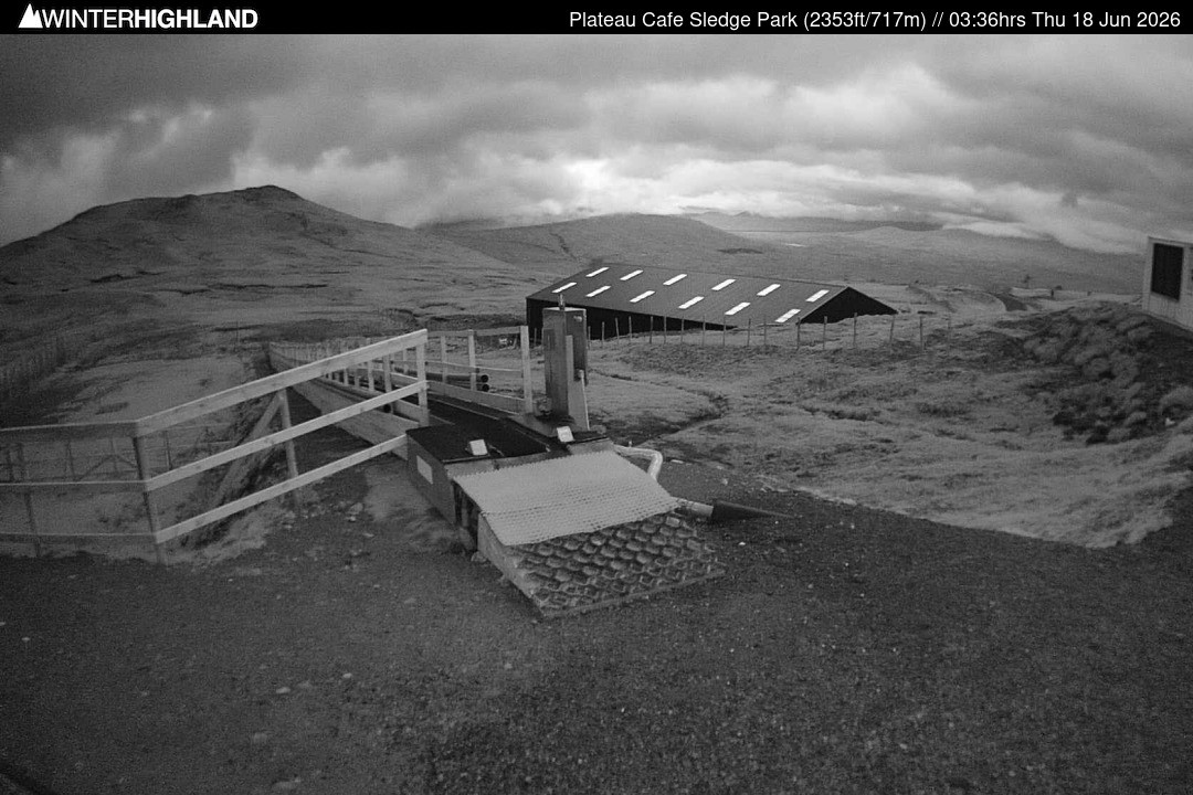 Archiv Foto Webcam Glencoe Mountain (Schottland) - Plateau Cafe
