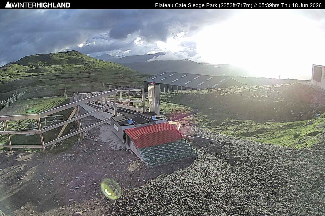 Archiv Foto Webcam Glencoe Mountain (Schottland) - Plateau Cafe