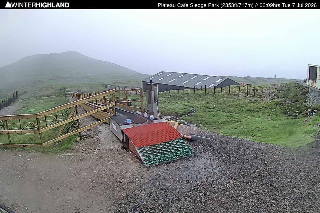 Archiv Foto Webcam Glencoe Mountain (Schottland) - Plateau Cafe