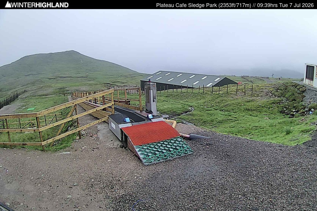 Archiv Foto Webcam Glencoe Mountain (Schottland) - Plateau Cafe