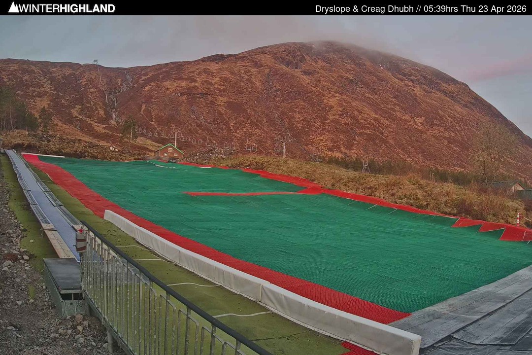 Archived image Webcam Glencoe Mountain - Dry Slope