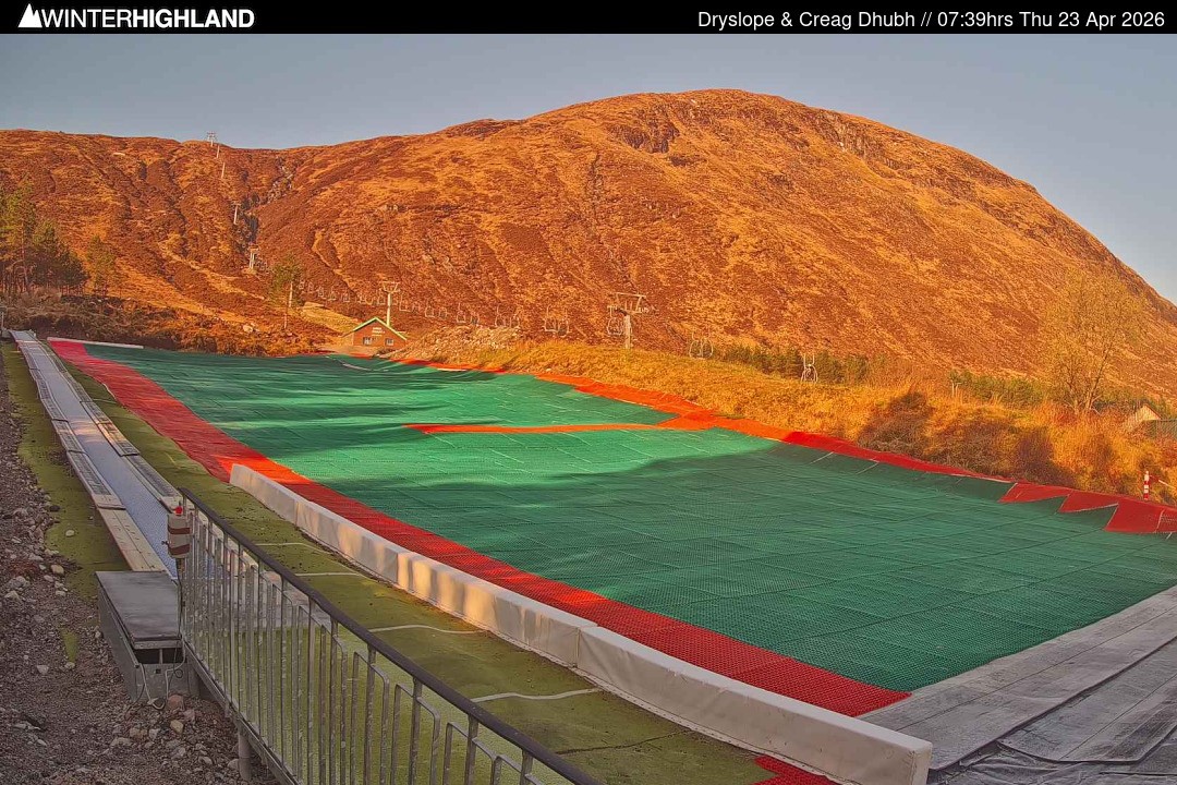 Archived image Webcam Glencoe Mountain - Dry Slope