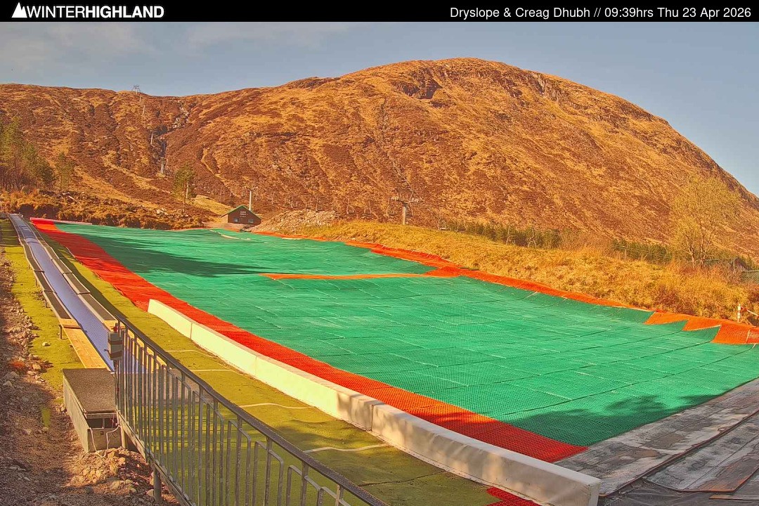 Archived image Webcam Glencoe Mountain - Dry Slope