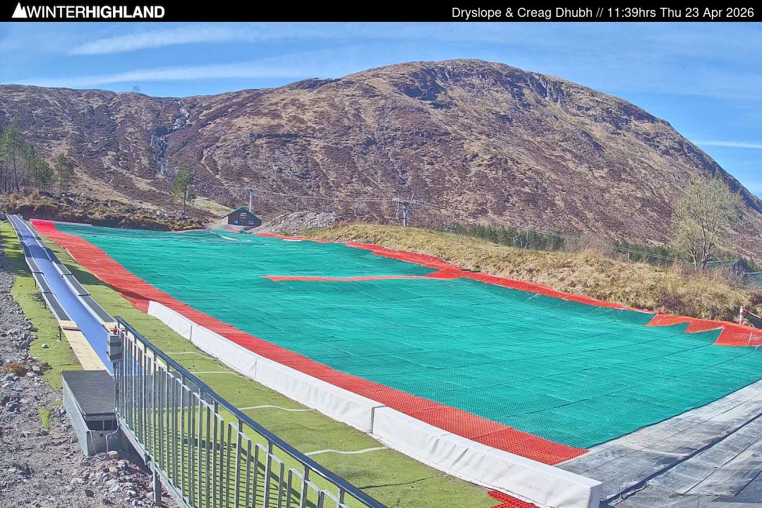 Archived image Webcam Glencoe Mountain - Dry Slope