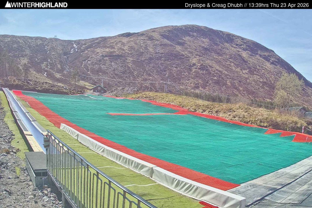 Archived image Webcam Glencoe Mountain - Dry Slope