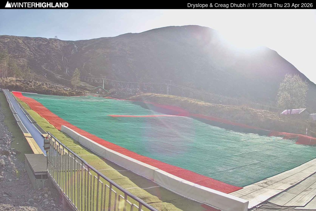 Archived image Webcam Glencoe Mountain - Dry Slope