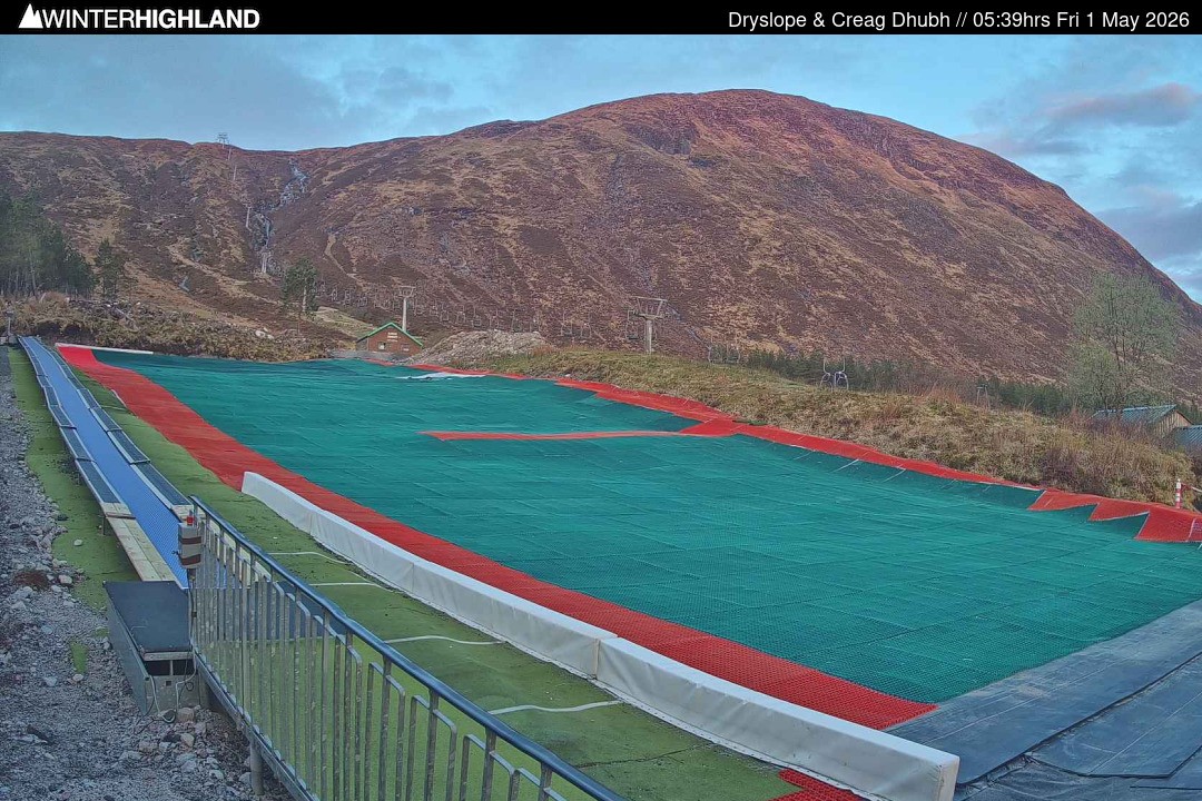 Archived image Webcam Glencoe Mountain - Dry Slope
