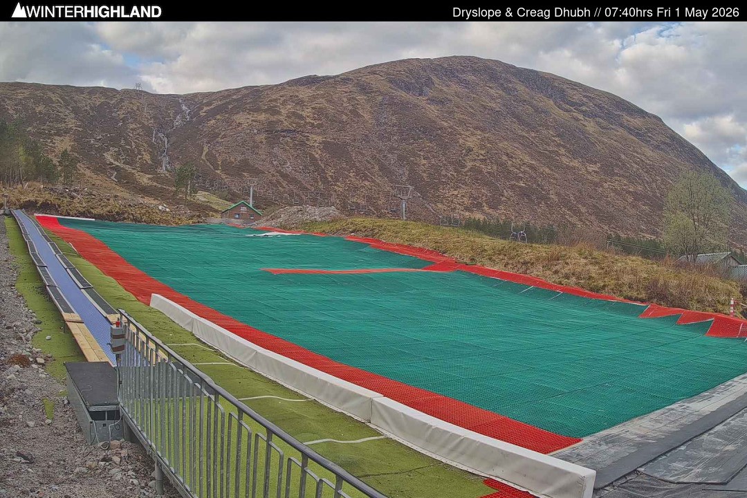 Archived image Webcam Glencoe Mountain - Dry Slope