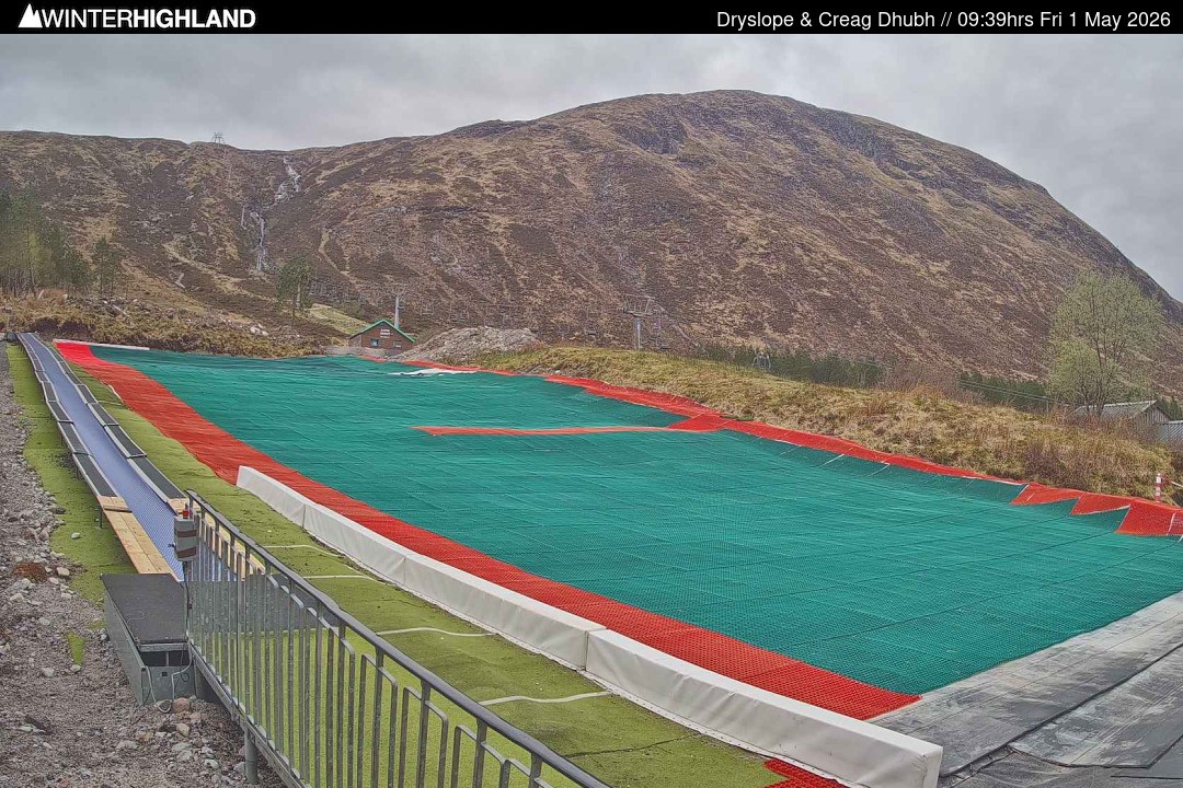Archived image Webcam Glencoe Mountain - Dry Slope