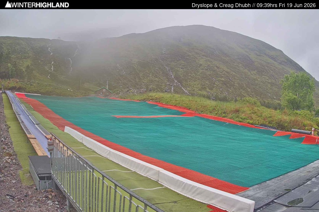 Archived image Webcam Glencoe Mountain - Dry Slope