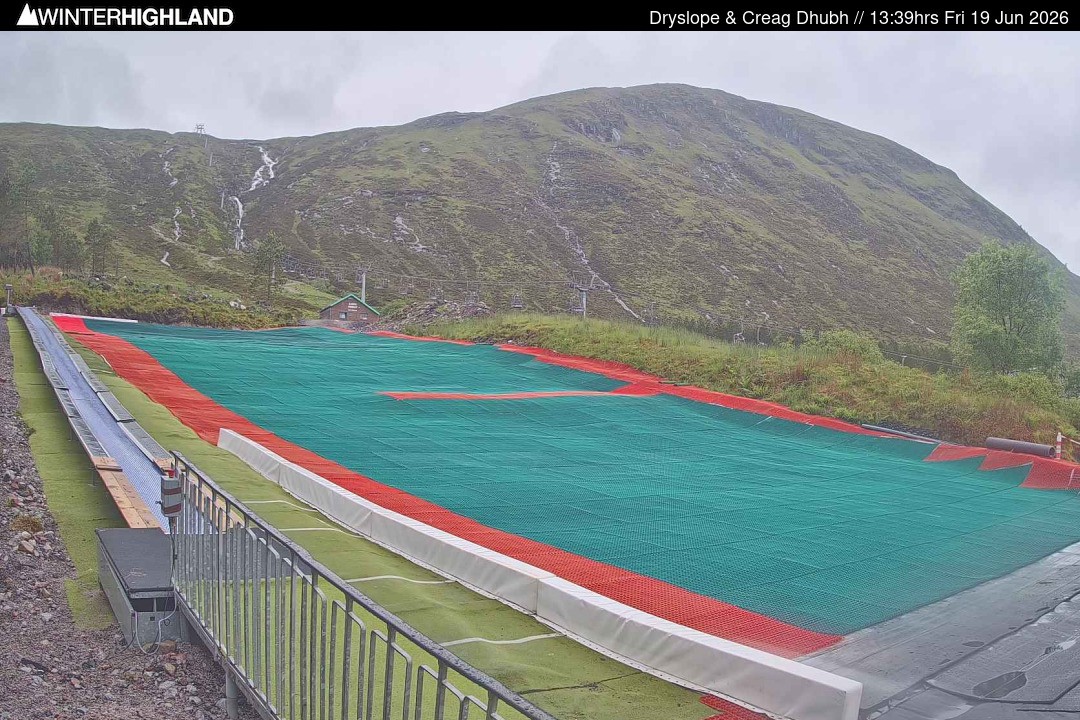 Archived image Webcam Glencoe Mountain - Dry Slope