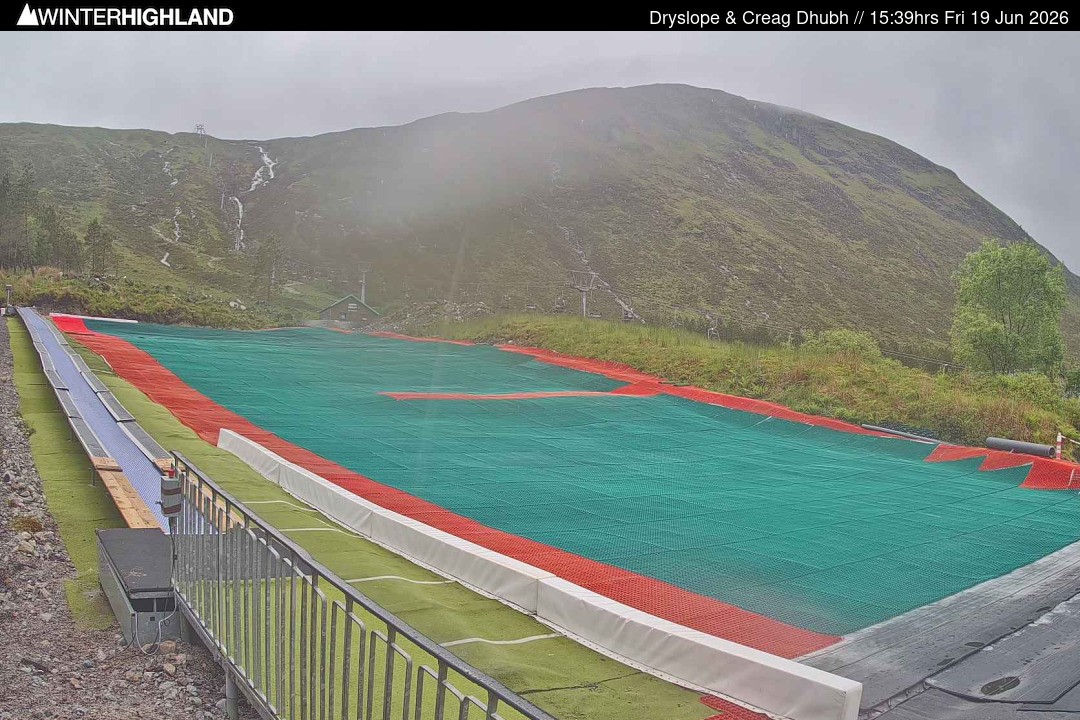 Archived image Webcam Glencoe Mountain - Dry Slope