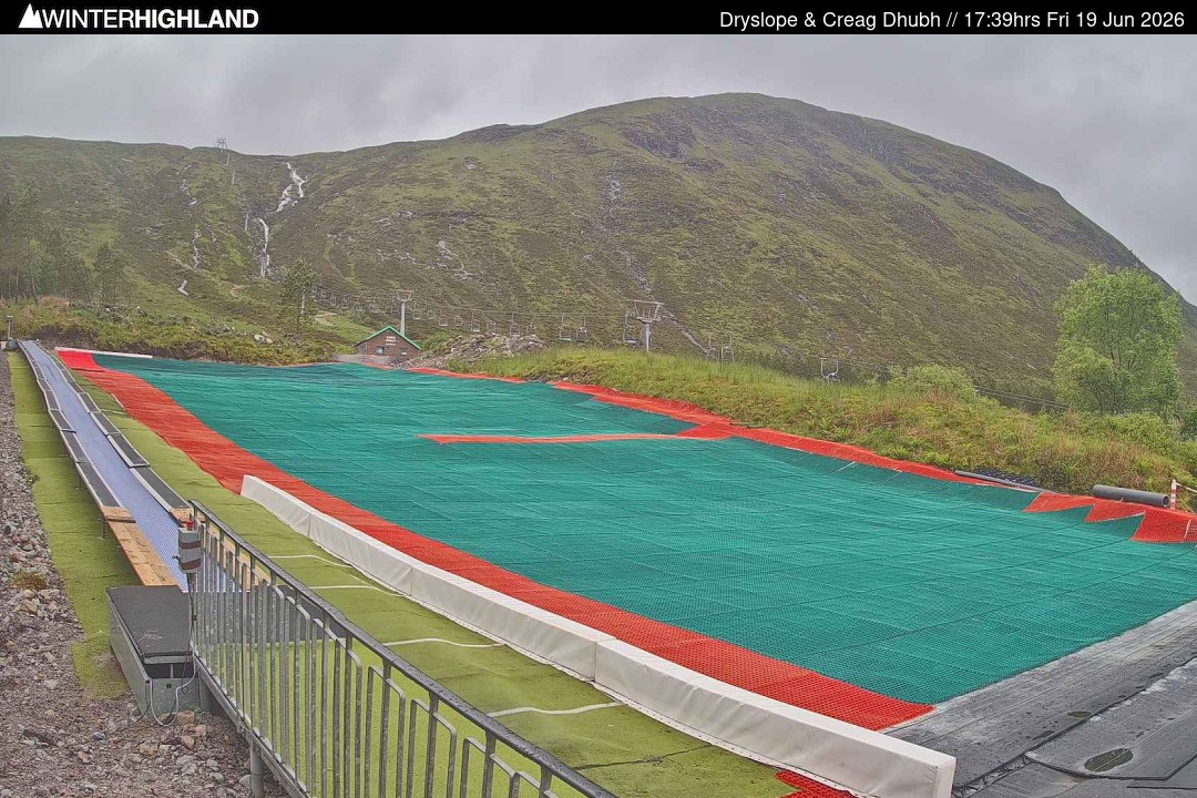 Archived image Webcam Glencoe Mountain - Dry Slope