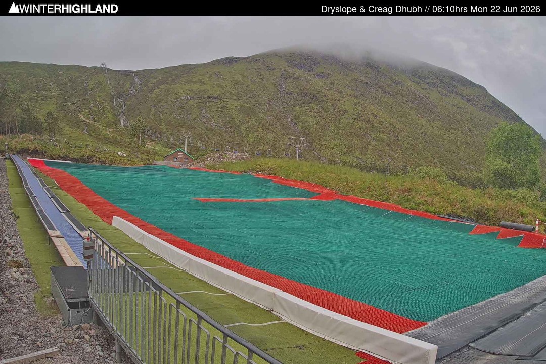 Archived image Webcam Glencoe Mountain - Dry Slope