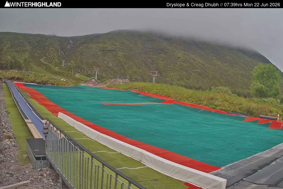 Archived image Webcam Glencoe Mountain - Dry Slope